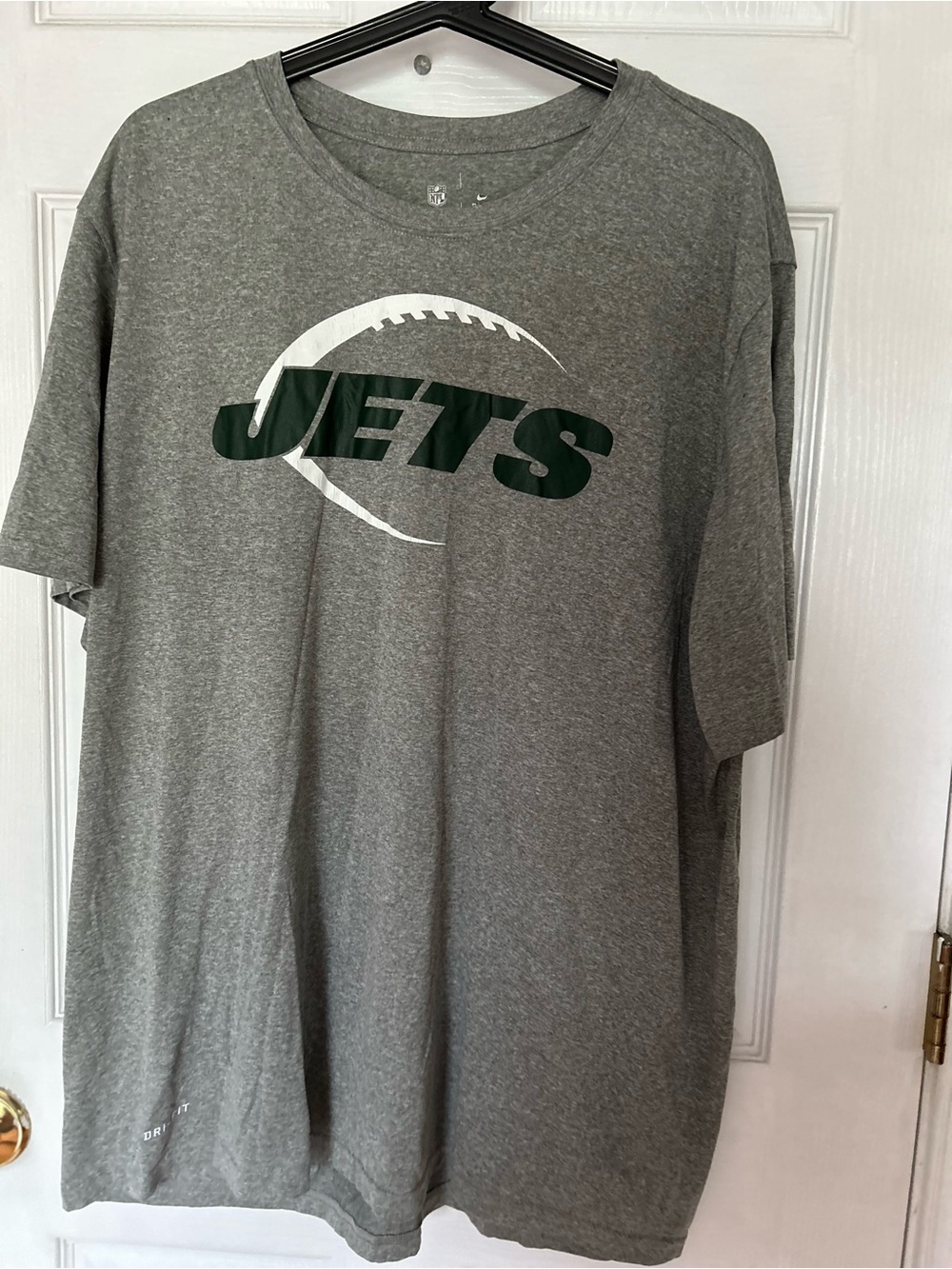 New York Jets Gray Nike Dri Fit Graphic Tee